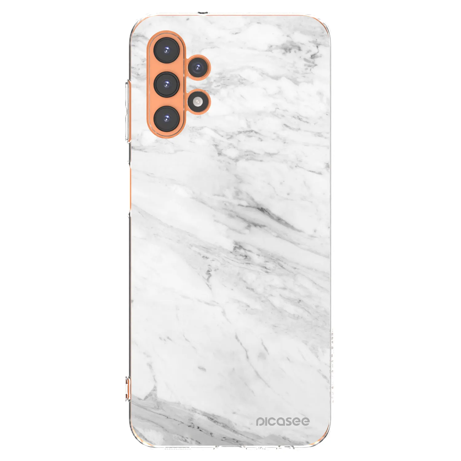 Picasee átlátszó szilikon tok az alábbi mobiltelefonokra Samsung Galaxy A13 5G - White marble