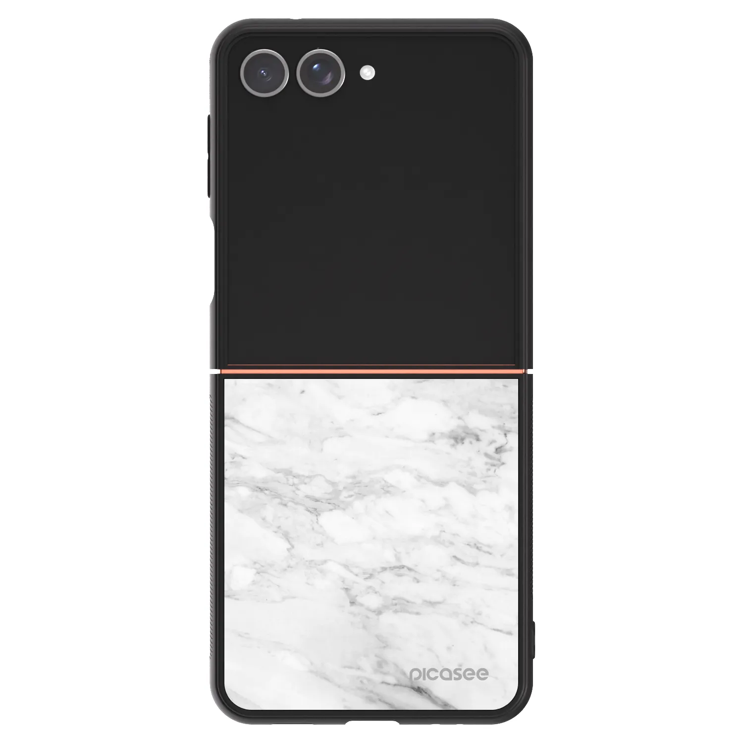 Picasee ULTIMATE CASE Samsung Galaxy Z Flip7 5G - készülékre - White marble