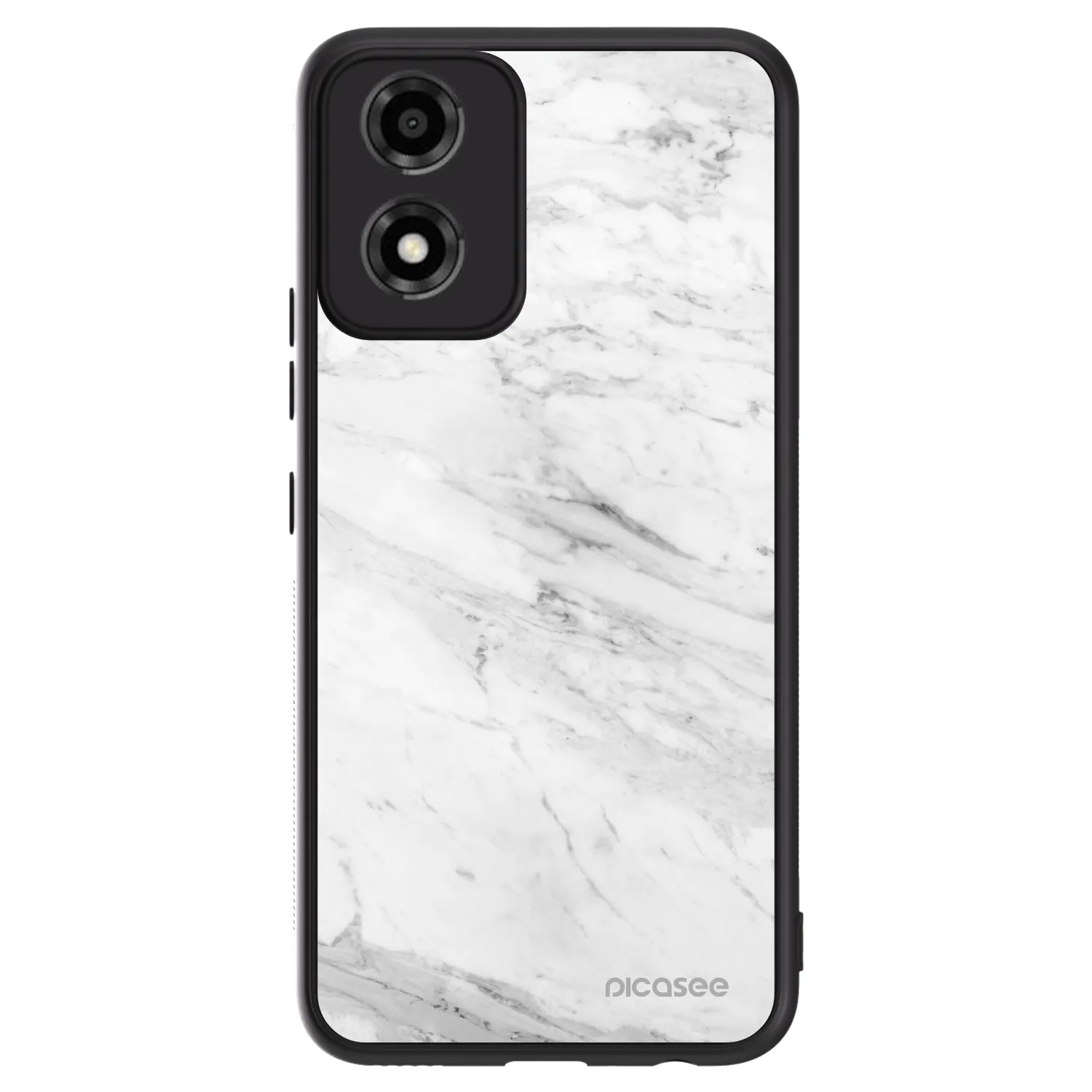 Picasee ULTIMATE CASE Motorola Moto E14 - készülékre - White marble