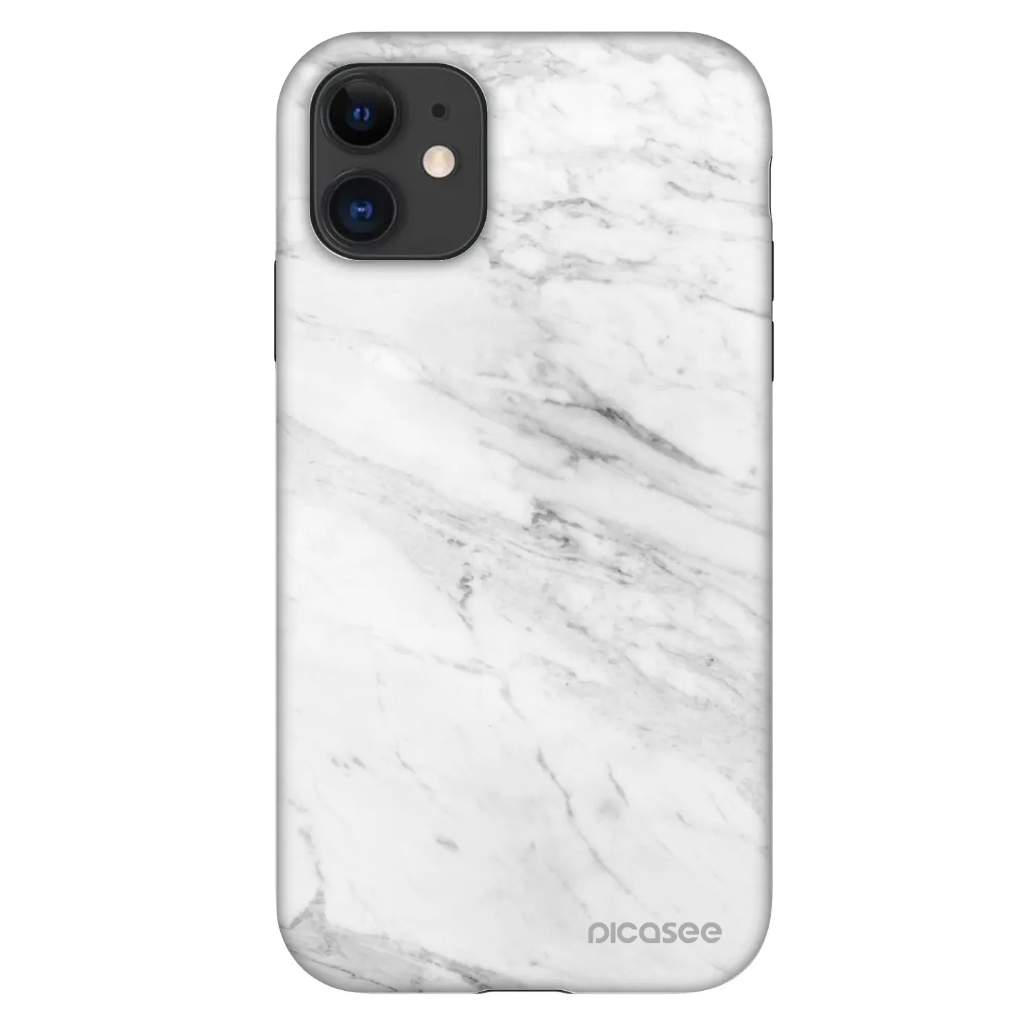 Picasee Fashion Case Apple iPhone 11 - White marble