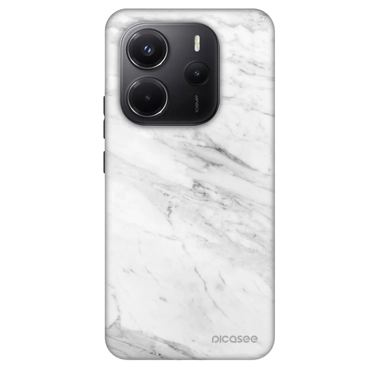 Picasee Fashion Case Xiaomi Redmi Note 14 5G - White marble