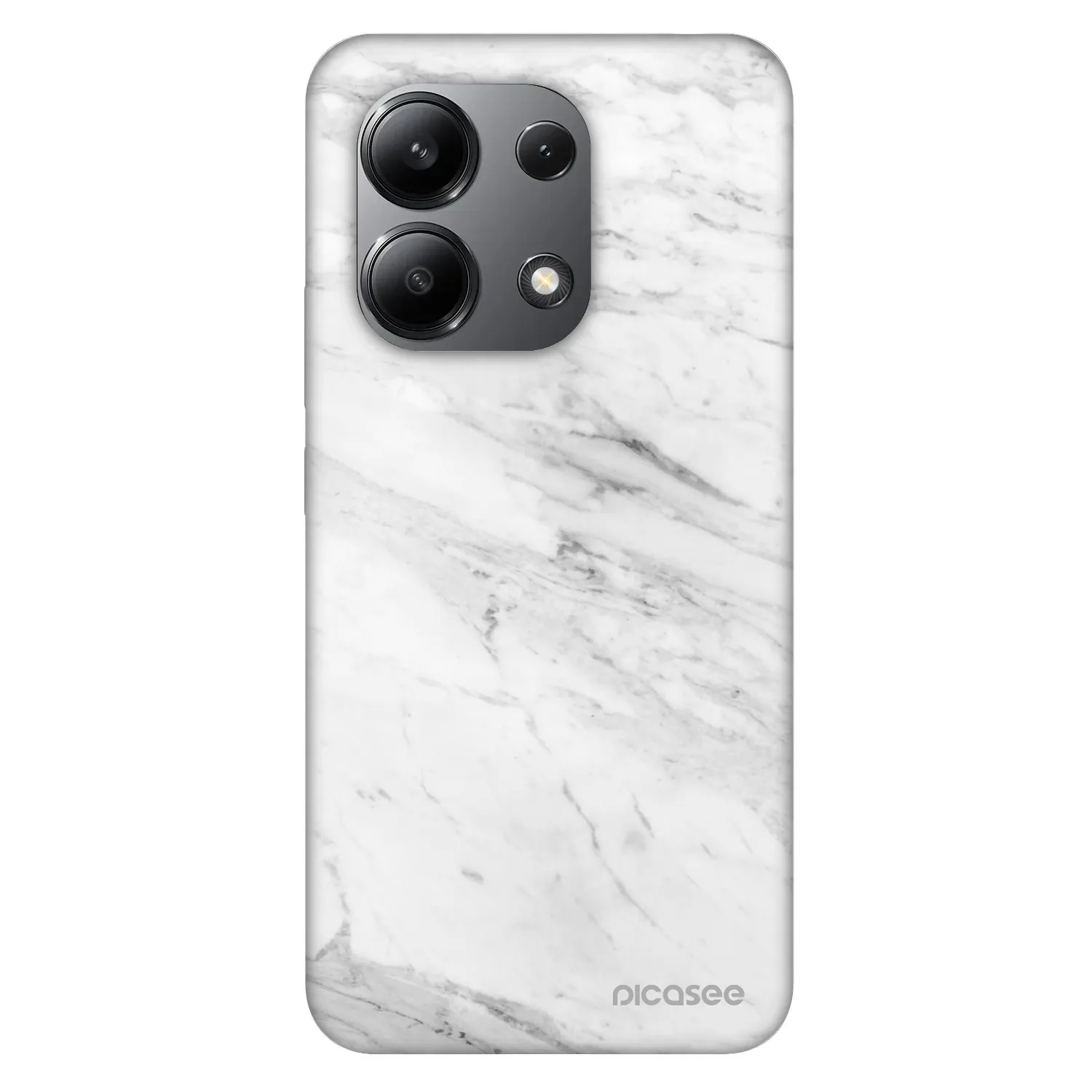 Picasee Fashion Case Xiaomi Redmi Note 13 4G - White marble