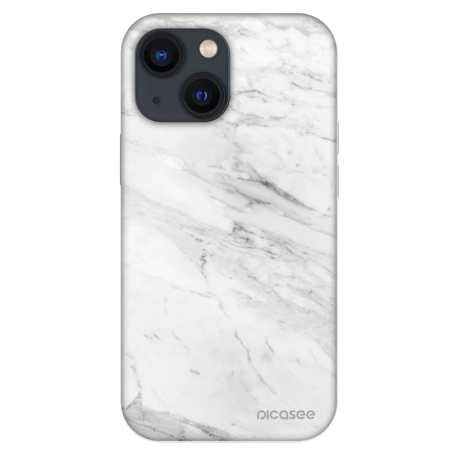 Picasee Fashion Case Apple iPhone 13 mini - White marble