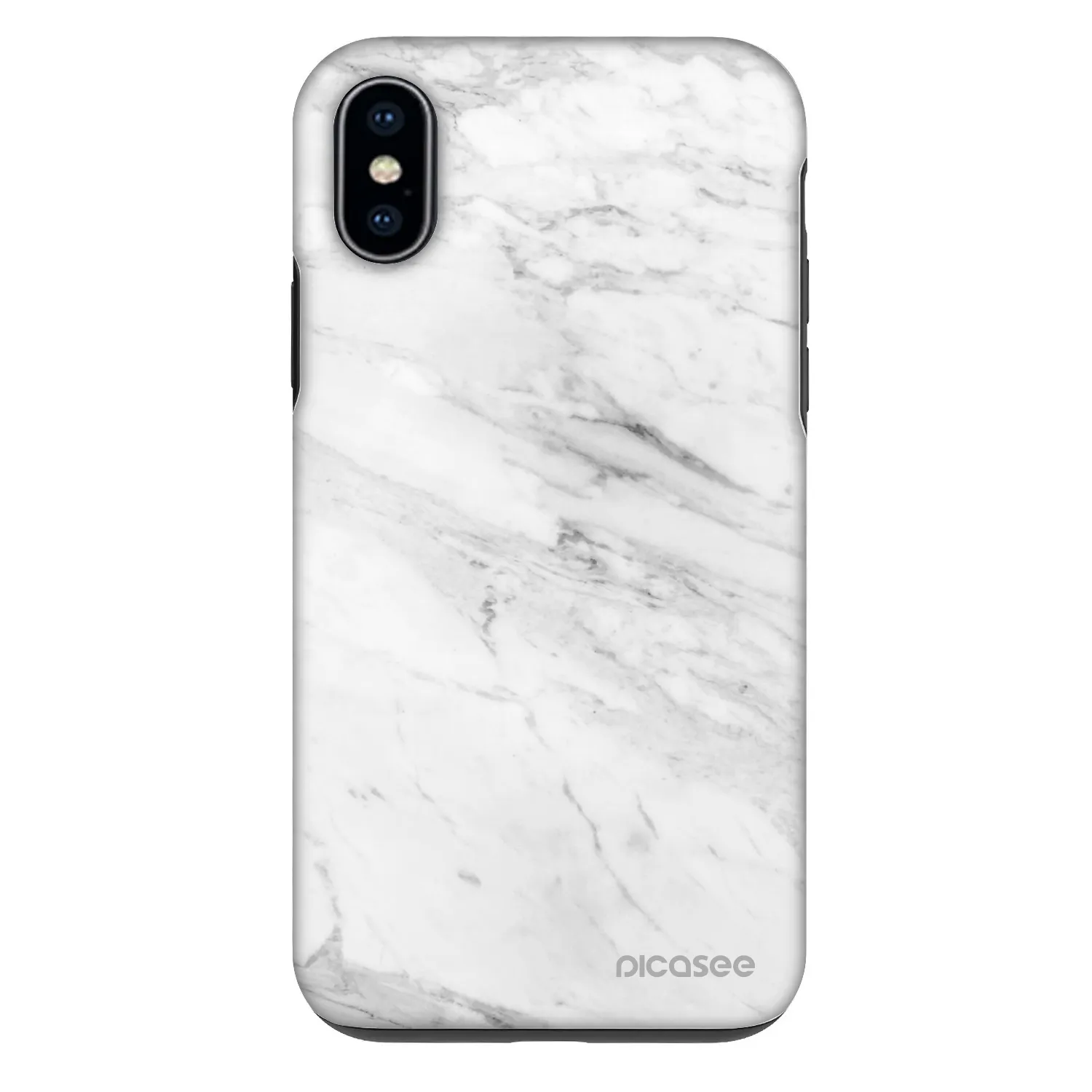 Picasee Fashion Case Apple iPhone X/XS - White marble