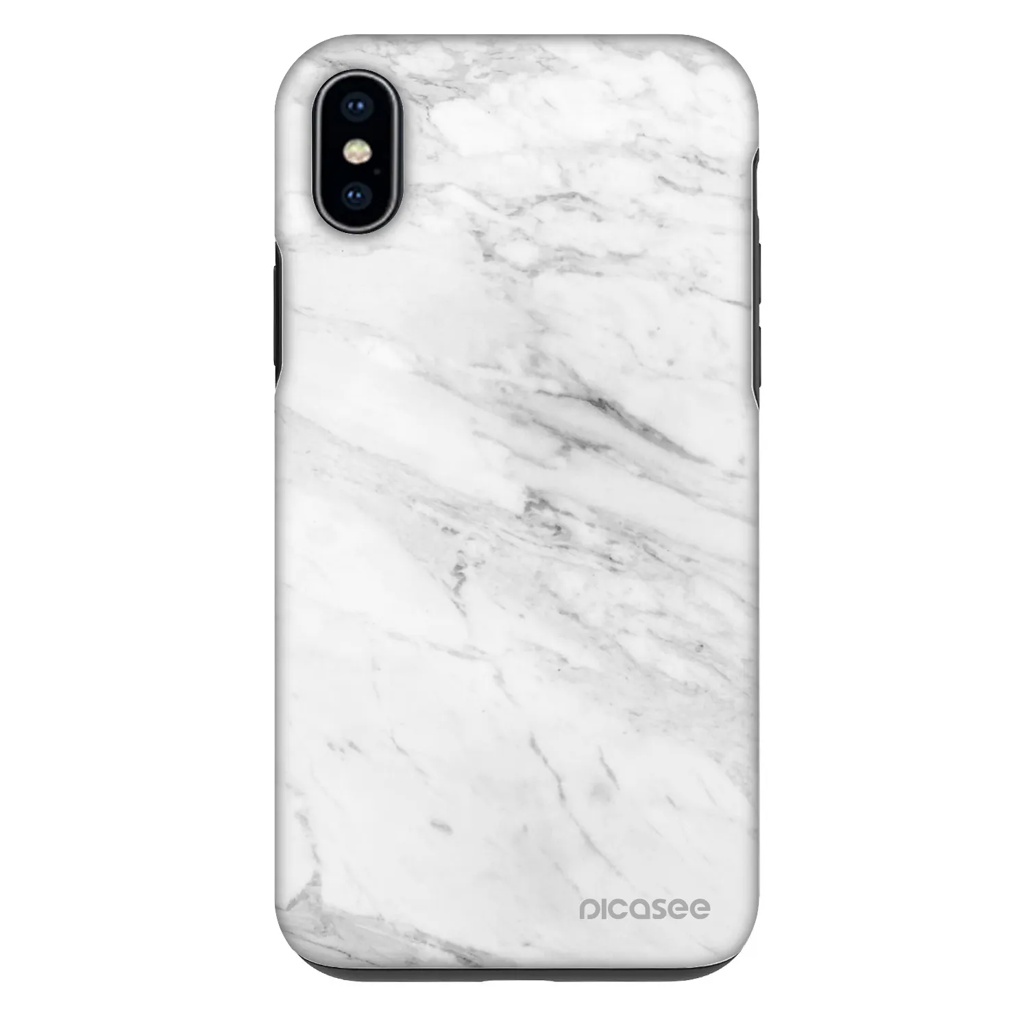 Picasee Fashion Case Apple iPhone XS Max - White marble