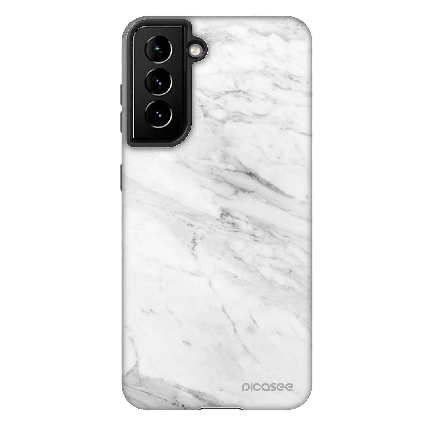 Picasee Fashion Case Samsung Galaxy S21 5G G991B - White marble