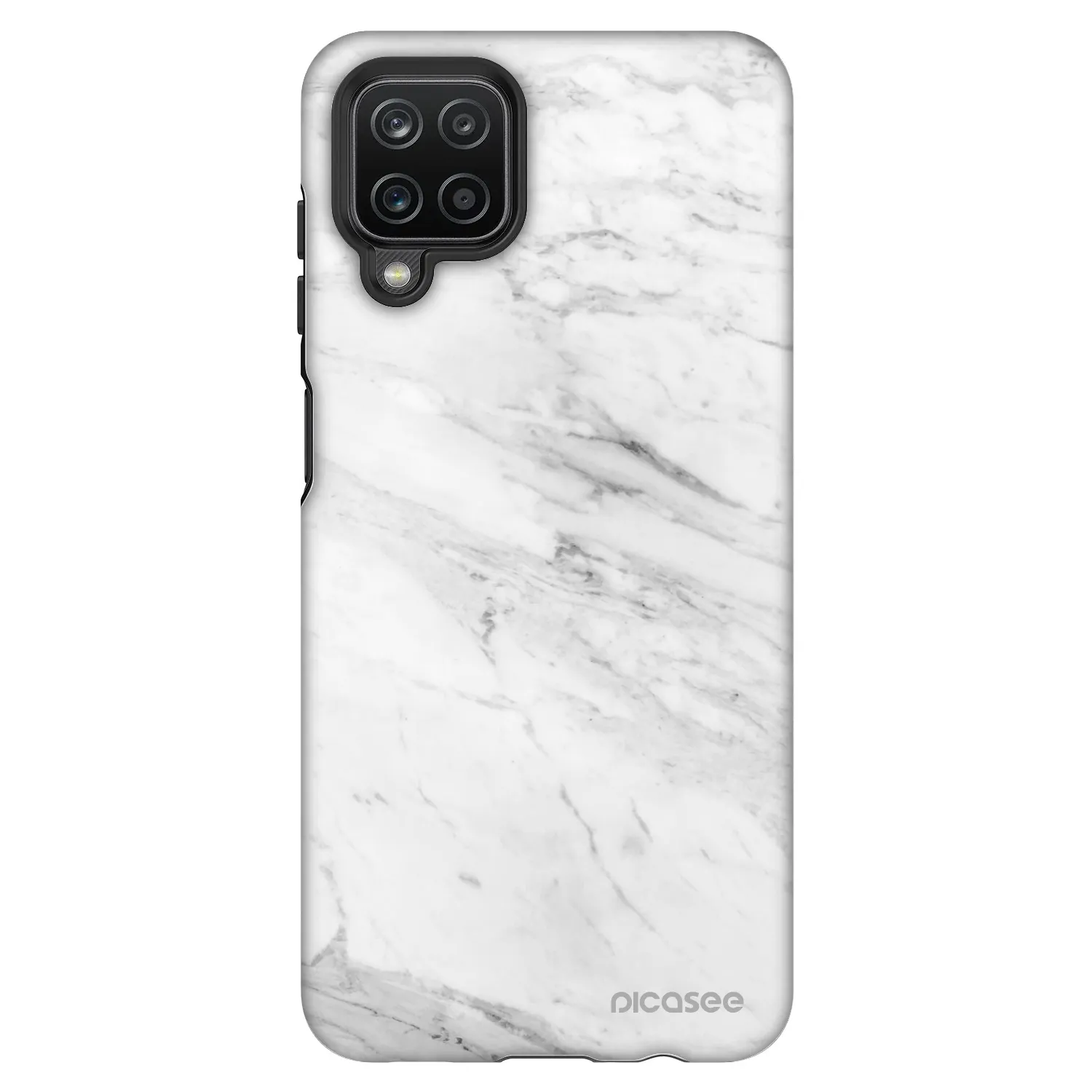 Picasee Fashion Case Samsung Galaxy A12 A125F - White marble