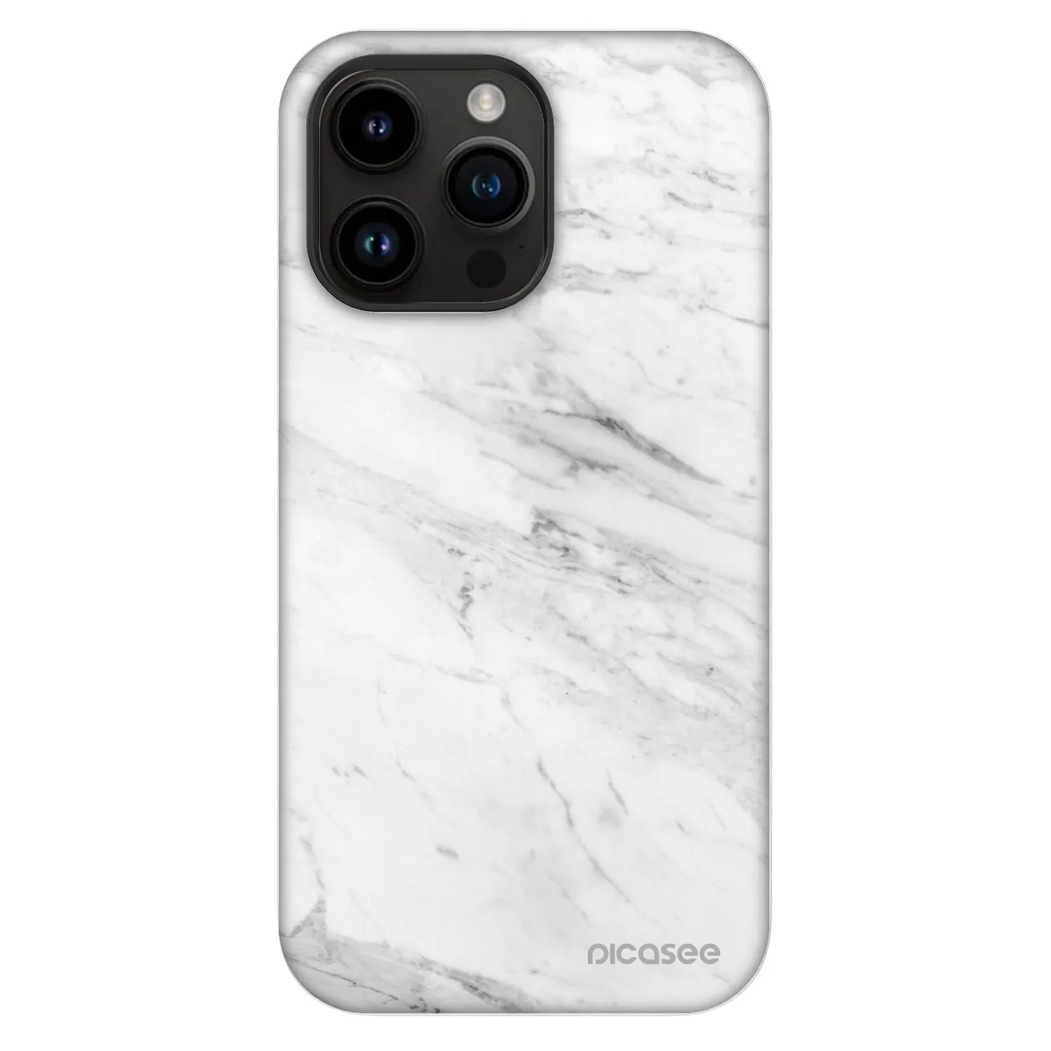 Picasee Fashion Case MagSafe Apple iPhone 14 Pro Max - White marble