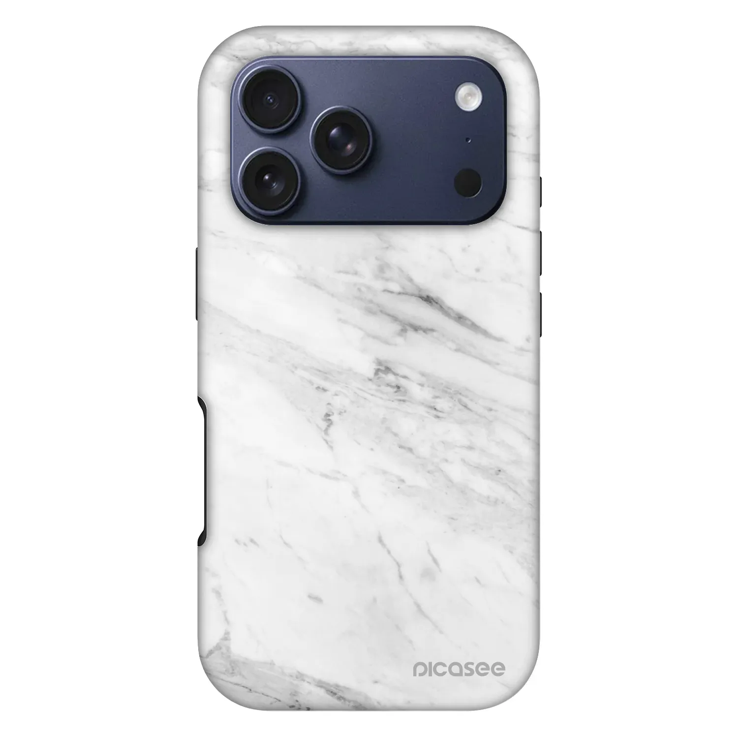 Picasee Fashion Case MagSafe Apple iPhone 17 Pro - White marble