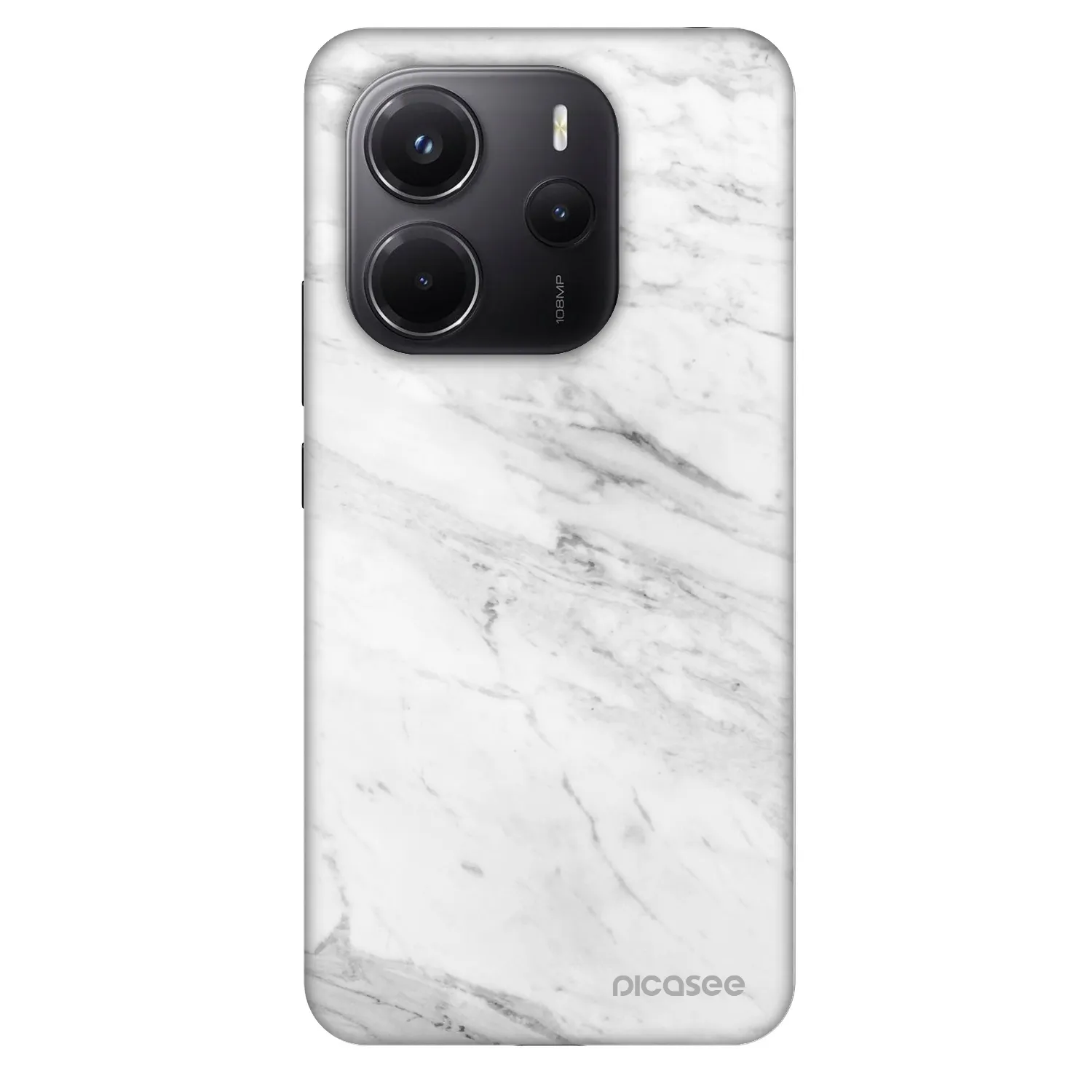 Picasee Fashion Case Xiaomi Redmi Note 14 4G - White marble