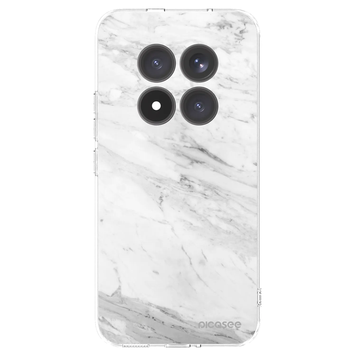 Picasee átlátszó szilikon tok az alábbi mobiltelefonokra Xiaomi Redmi Note 15 Pro+ - White marble