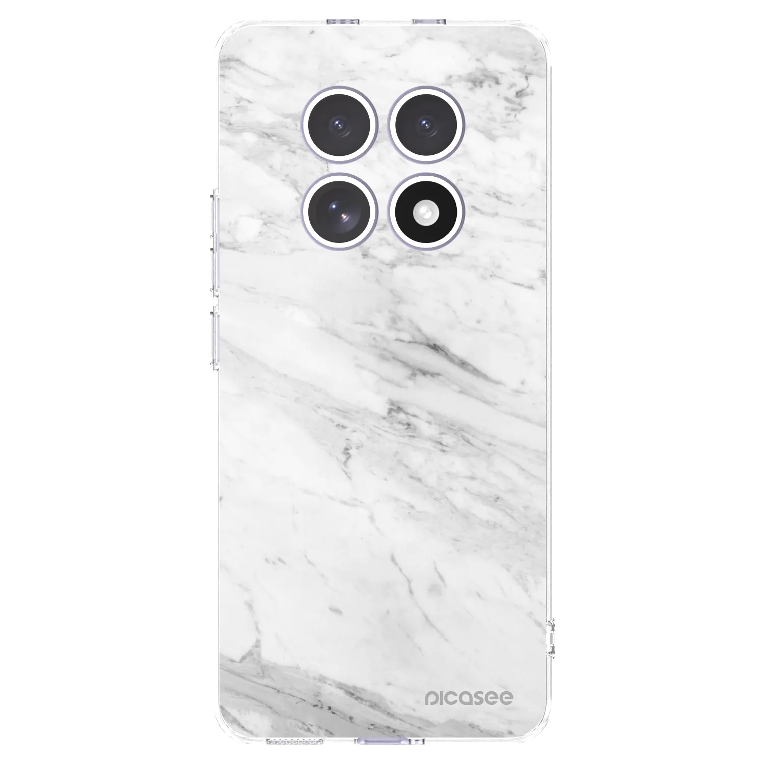 Picasee átlátszó szilikon tok az alábbi mobiltelefonokra Xiaomi Redmi Note 15 - White marble
