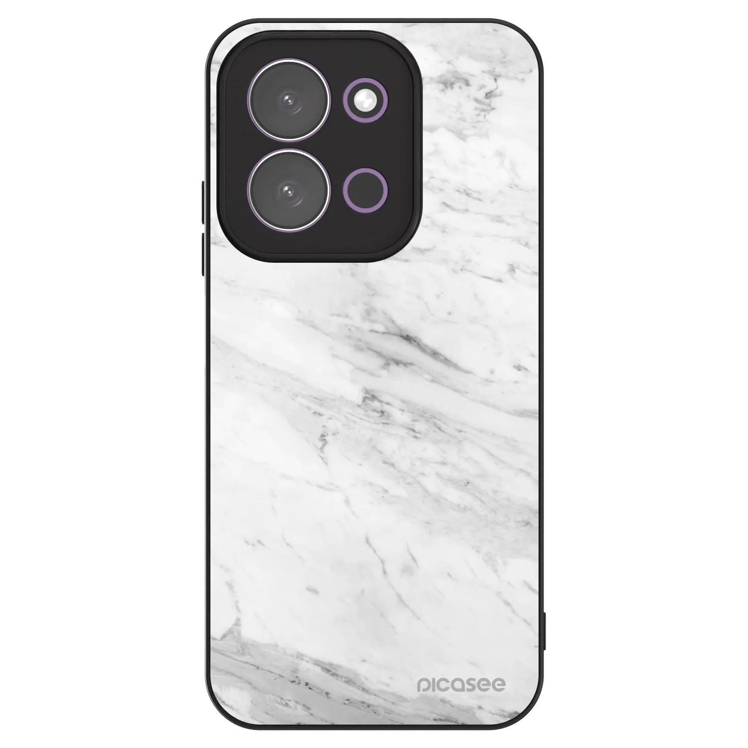 Picasee ULTIMATE CASE Xiaomi Redmi 15C 5G - készülékre - White marble