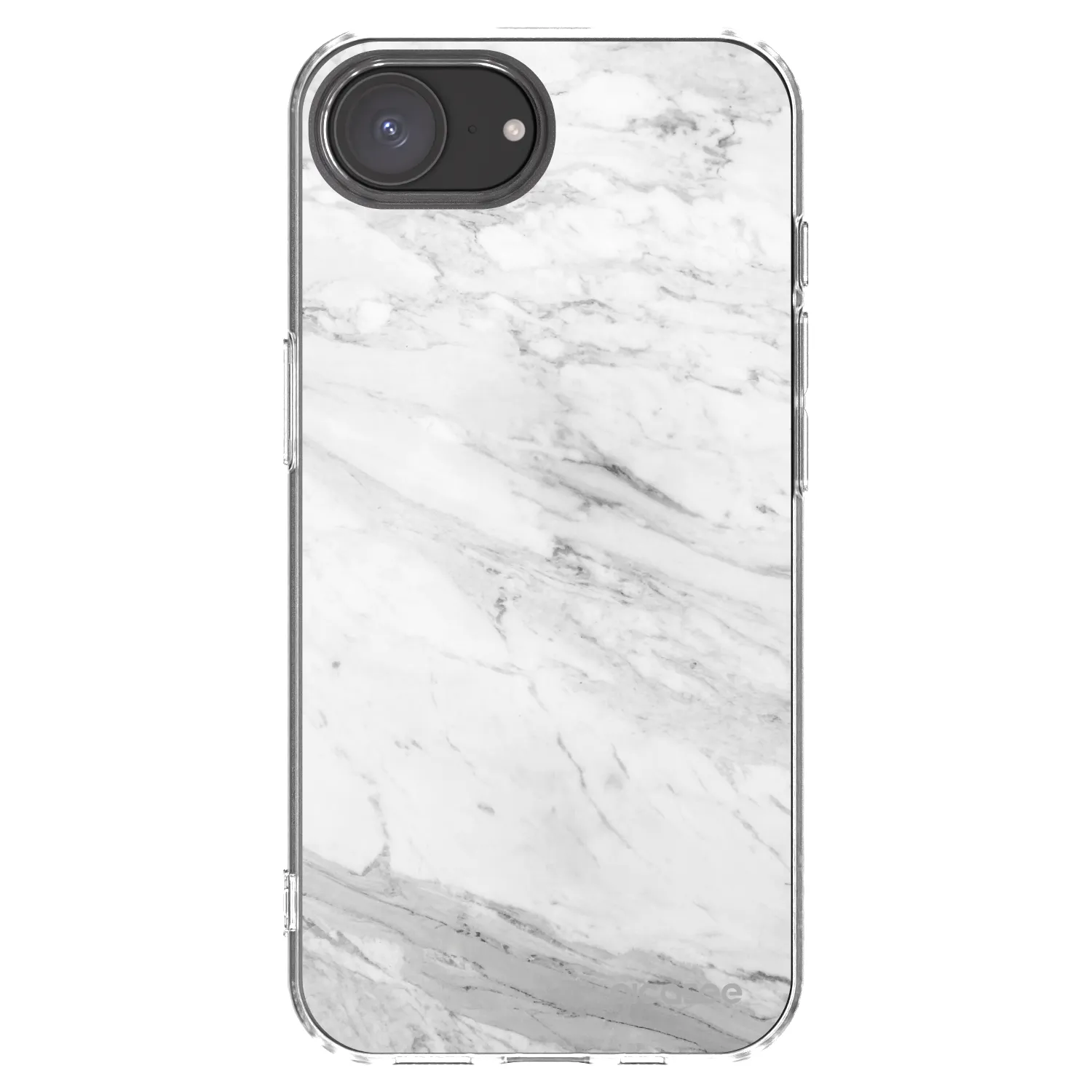 Picasee átlátszó szilikon tok az alábbi mobiltelefonokra Apple iPhone 17e - White marble