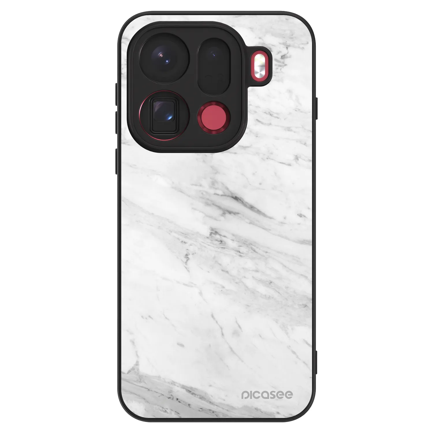 Picasee ULTIMATE CASE OPPO Find X9 Pro - készülékre - White marble