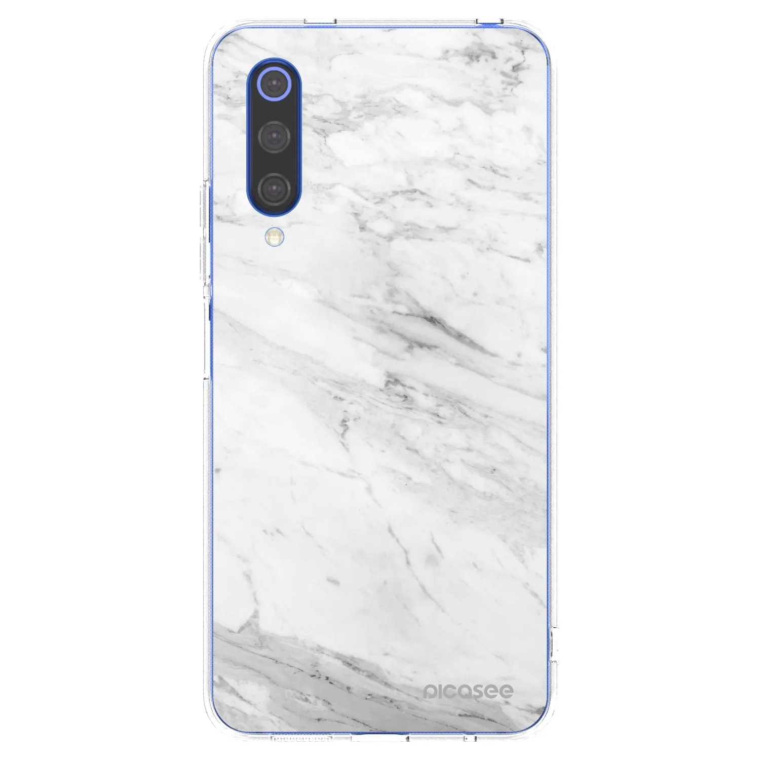 Picasee átlátszó szilikon tok az alábbi mobiltelefonokra Xiaomi Mi 9 SE - White marble
