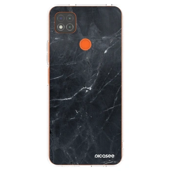 Picasee átlátszó szilikon tok az alábbi mobiltelefonokra Xiaomi Redmi 9C - Black marble