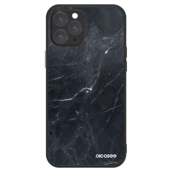 Picasee ULTIMATE CASE Apple iPhone 12 Pro Max - készülékre - Black marble