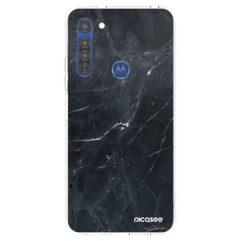 Tok az alábbi mobiltelefonokra Motorola Moto G8 - Black marble