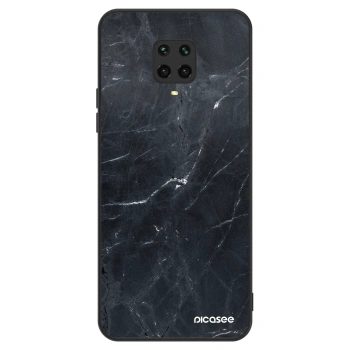 Szilikon tok erre a típusra Xiaomi Redmi Note 9 Pro - Black marble