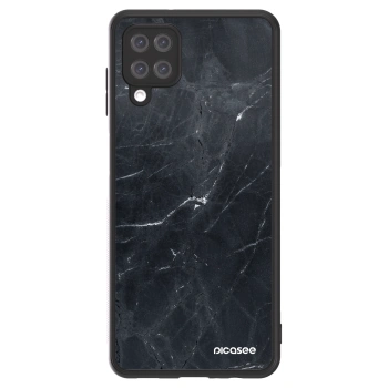 Picasee ULTIMATE CASE Samsung Galaxy A12 A125F - készülékre - Black marble