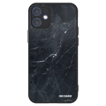 Picasee ULTIMATE CASE Apple iPhone 12 mini - készülékre - Black marble