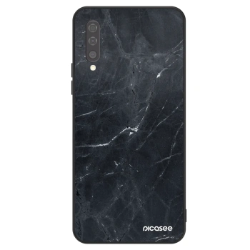 Szilikon tok erre a típusra Samsung Galaxy A50 A505F - Black marble