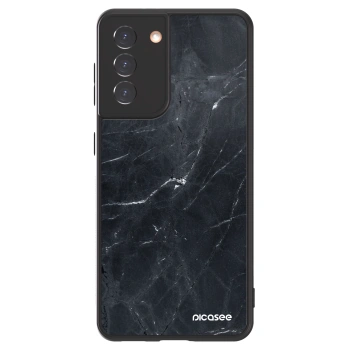 Picasee ULTIMATE CASE Samsung Galaxy S21 5G G991B - készülékre - Black marble