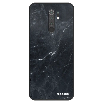 Szilikon tok erre a típusra Xiaomi Redmi 9 - Black marble