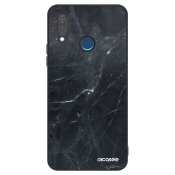 Szilikon tok erre a típusra Huawei P20 Lite - Black marble