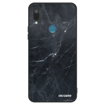 Szilikon tok erre a típusra Huawei Y7 2019 - Black marble