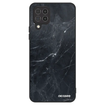 Szilikon tok erre a típusra Samsung Galaxy A22 A225F 4G - Black marble