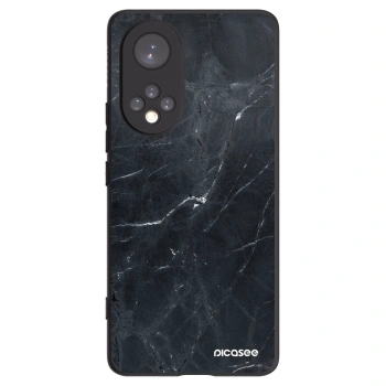 Picasee fekete szilikon tok az alábbi mobiltelefonokra Huawei Nova 9 - Black marble