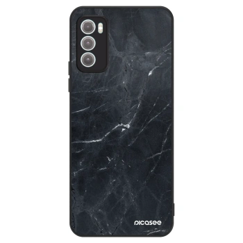 Szilikon tok erre a típusra Motorola Moto G60 - Black marble