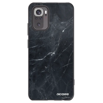 Picasee fekete szilikon tok az alábbi mobiltelefonokra Xiaomi Redmi Note 11S 4G - Black marble