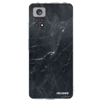Picasee átlátszó szilikon tok az alábbi mobiltelefonokra Xiaomi Redmi Note 11S 4G - Black marble