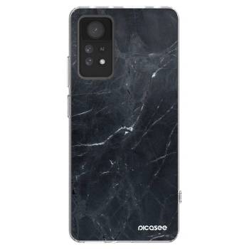 Picasee átlátszó szilikon tok az alábbi mobiltelefonokra Xiaomi Redmi Note 11 Pro 5G - Black marble