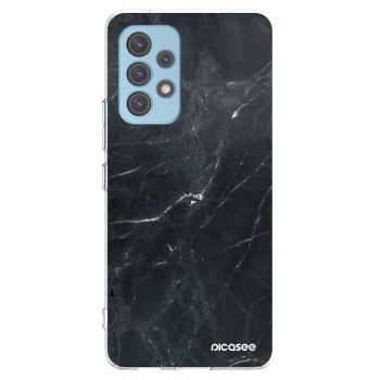 Picasee átlátszó szilikon tok az alábbi mobiltelefonokra Samsung Galaxy A53 5G A536 - Black marble