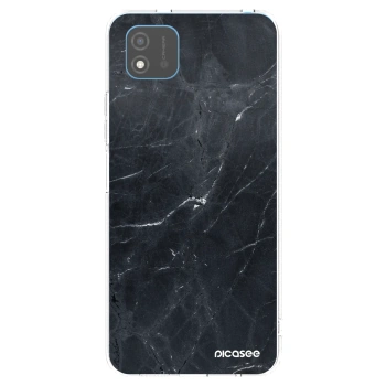Picasee átlátszó szilikon tok az alábbi mobiltelefonokra Realme C11 (2021) - Black marble