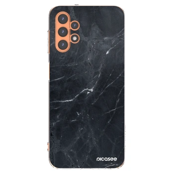 Picasee átlátszó szilikon tok az alábbi mobiltelefonokra Samsung Galaxy A13 4G A135 - Black marble