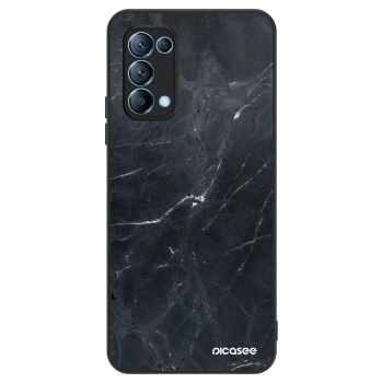 Szilikon tok erre a típusra OPPO Reno 5 5G - Black marble
