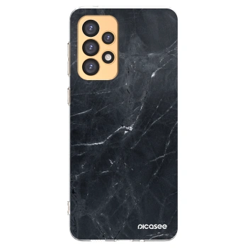 Picasee átlátszó szilikon tok az alábbi mobiltelefonokra Samsung Galaxy A33 5G A336 - Black marble