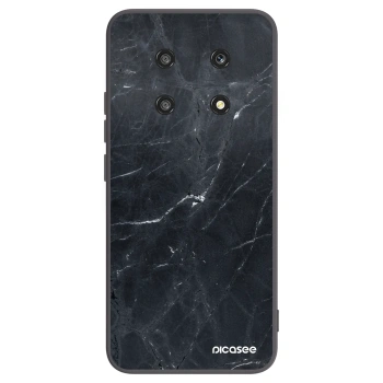 Picasee fekete szilikon tok az alábbi mobiltelefonokra Honor Magic4 Lite 5G - Black marble