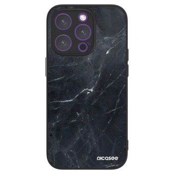 Picasee ULTIMATE CASE Apple iPhone 14 Pro - készülékre - Black marble