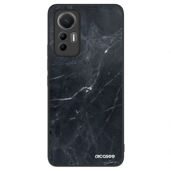 Szilikon tok erre a típusra Xiaomi 12 Lite - Black marble