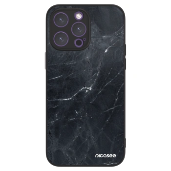 Picasee ULTIMATE CASE MagSafe Apple iPhone 14 Pro Max - készülékre - Black marble
