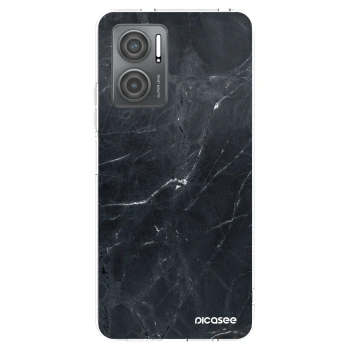 Picasee átlátszó szilikon tok az alábbi mobiltelefonokra Xiaomi Redmi 10 5G - Black marble