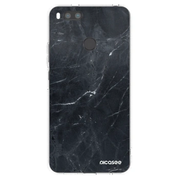 Picasee átlátszó szilikon tok az alábbi mobiltelefonokra Xiaomi Redmi A1 - Black marble