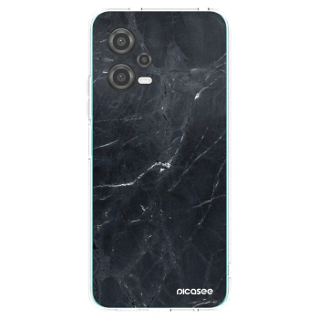 Picasee átlátszó szilikon tok az alábbi mobiltelefonokra Xiaomi Poco X5 - Black marble