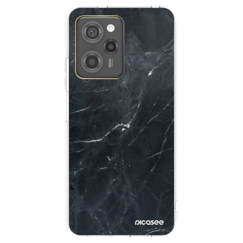 Picasee átlátszó szilikon tok az alábbi mobiltelefonokra Xiaomi Poco X5 Pro - Black marble